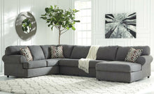 Load image into Gallery viewer, Jayceon Steel 3-Piece RAF Sectional with Chaise 64902
