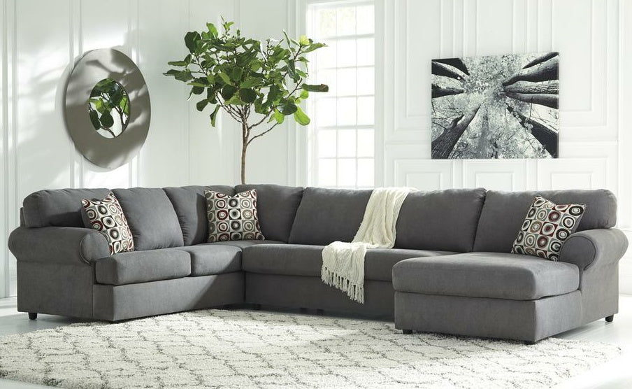 Jayceon Steel 3-Piece RAF Sectional with Chaise 64902