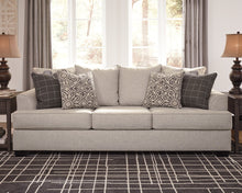 Load image into Gallery viewer, Velletri Pewter Sofa &amp; Loveseat 79604