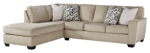 Decelle Putty 2-Piece LAF  Sectional with Chaise | 80305S
