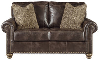 Breville Charcoal Sofa  and Loveseat 80004