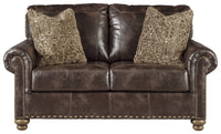 Nicorvo Coffee Sofa and Loveseat 80505