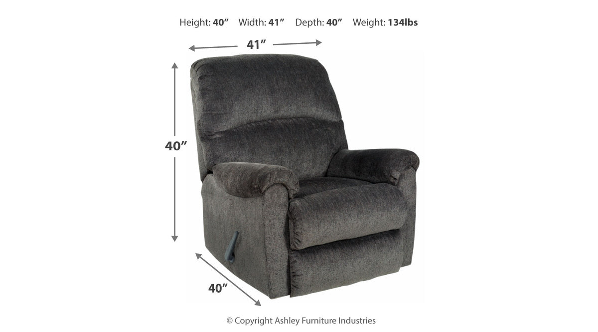 Ballinasloe Smoke Recliner | 80703