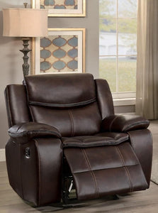 Bastrop Brown Reclining Sofa and Loveseat  8230