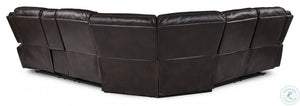 Bastrop Brown Reclining Sectional 8230