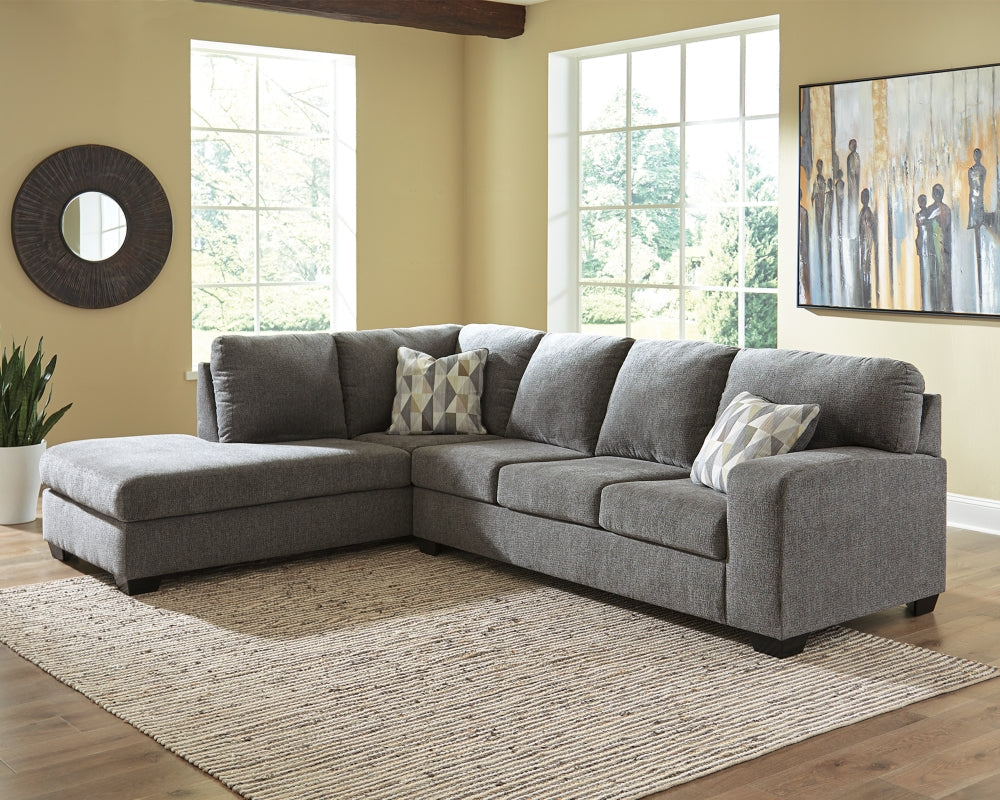 Dalhart Charcoal 2-Piece LAF Sectional with Chaise | 85703