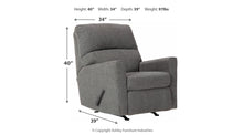 Load image into Gallery viewer, Dalhart Charcoal Recliner | 85703