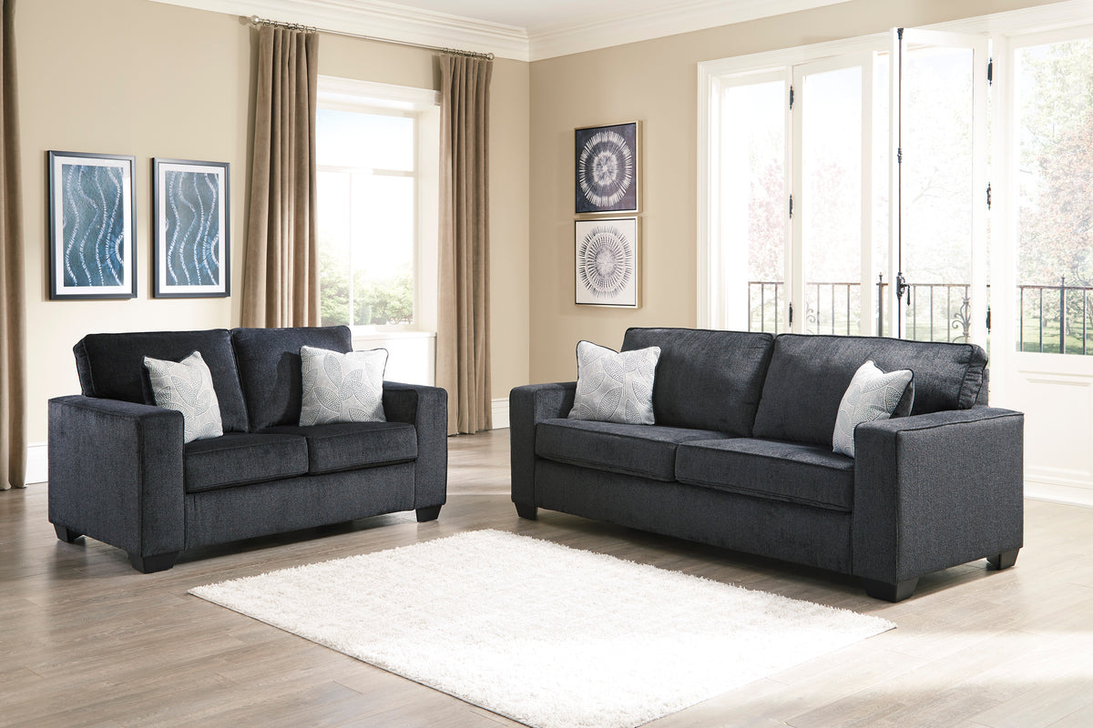 Altari Slate Sofa and Loveseat 87213