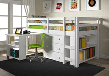 Load image into Gallery viewer, 760-Twin Loft Bed (White)