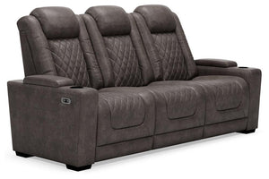 Hyllmont Gray POWER Reclining Sofa and Loveseat  93003