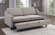 Load image into Gallery viewer, Winston Beige Sofa With Pull-Out Bed 9428