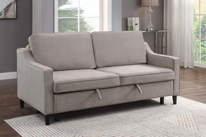 Winston Beige Sofa With Pull-Out Bed 9428
