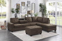 Load image into Gallery viewer, Maston Chocolate Sectional  9507