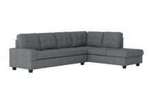 Load image into Gallery viewer, Maston Dark Gray Sectional without  Ottoman 9507