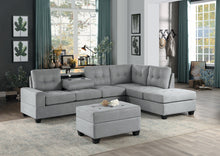 Load image into Gallery viewer, Maston Light Gray Sectional without ottoman 9507