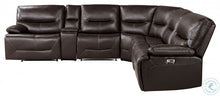 Load image into Gallery viewer, Dyersburg Brown POWER Reclining Sectional   9579