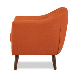 Lucille Orange Accent Chair 1192