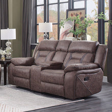 Load image into Gallery viewer, Madrona Hill Brown Reclining Sofa and Loveseat 9989