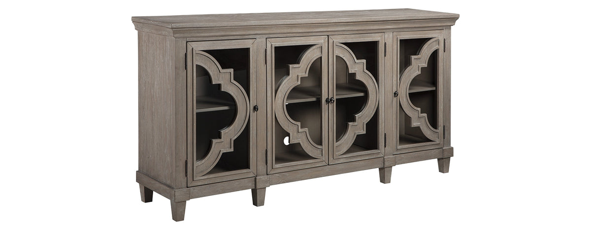 Fossil Ridge Gray Accent Cabinet | A4000037