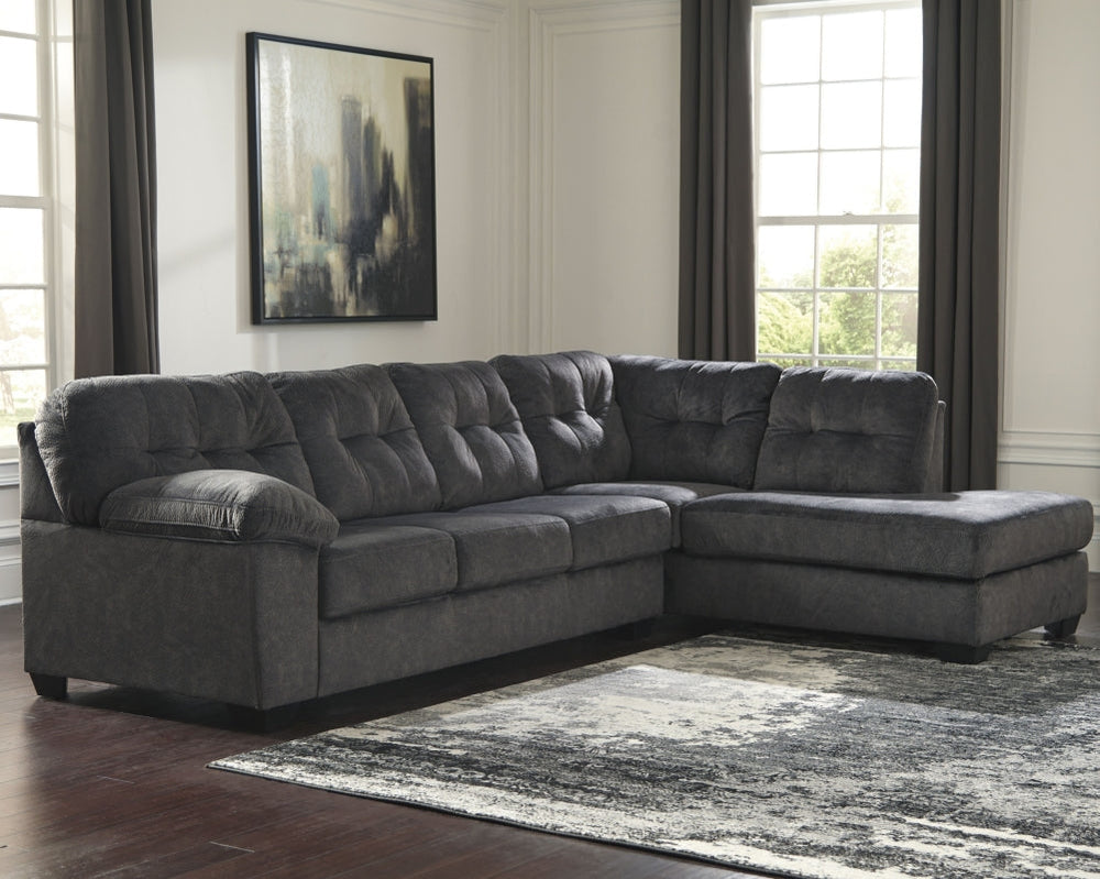 Accrington Granite 2-Piece RAF Sectional with Chaise | 70509