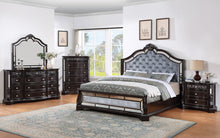 Load image into Gallery viewer, Bankston Brown Upholstered Panel Bedroom Set B1660