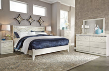 Load image into Gallery viewer, Dreamur Champagne Panel Bedroom Set | B351
