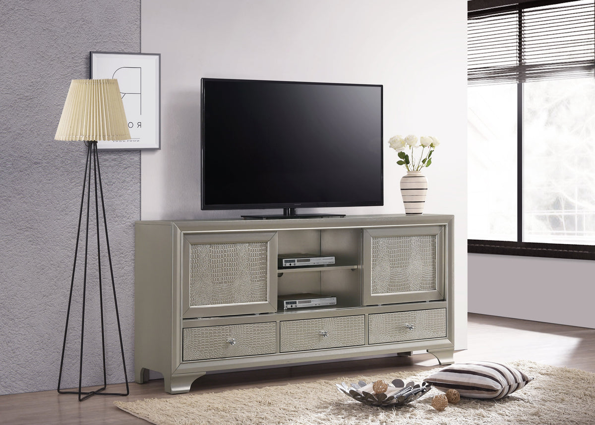 Lyssa Champagne 67" Tv Stand B4300