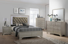 Load image into Gallery viewer, Lyssa LED Panel Youth Champagne Bedroom Set | B4300