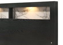 Load image into Gallery viewer, Cadence Black LED Panel Bedroom Set

B4510