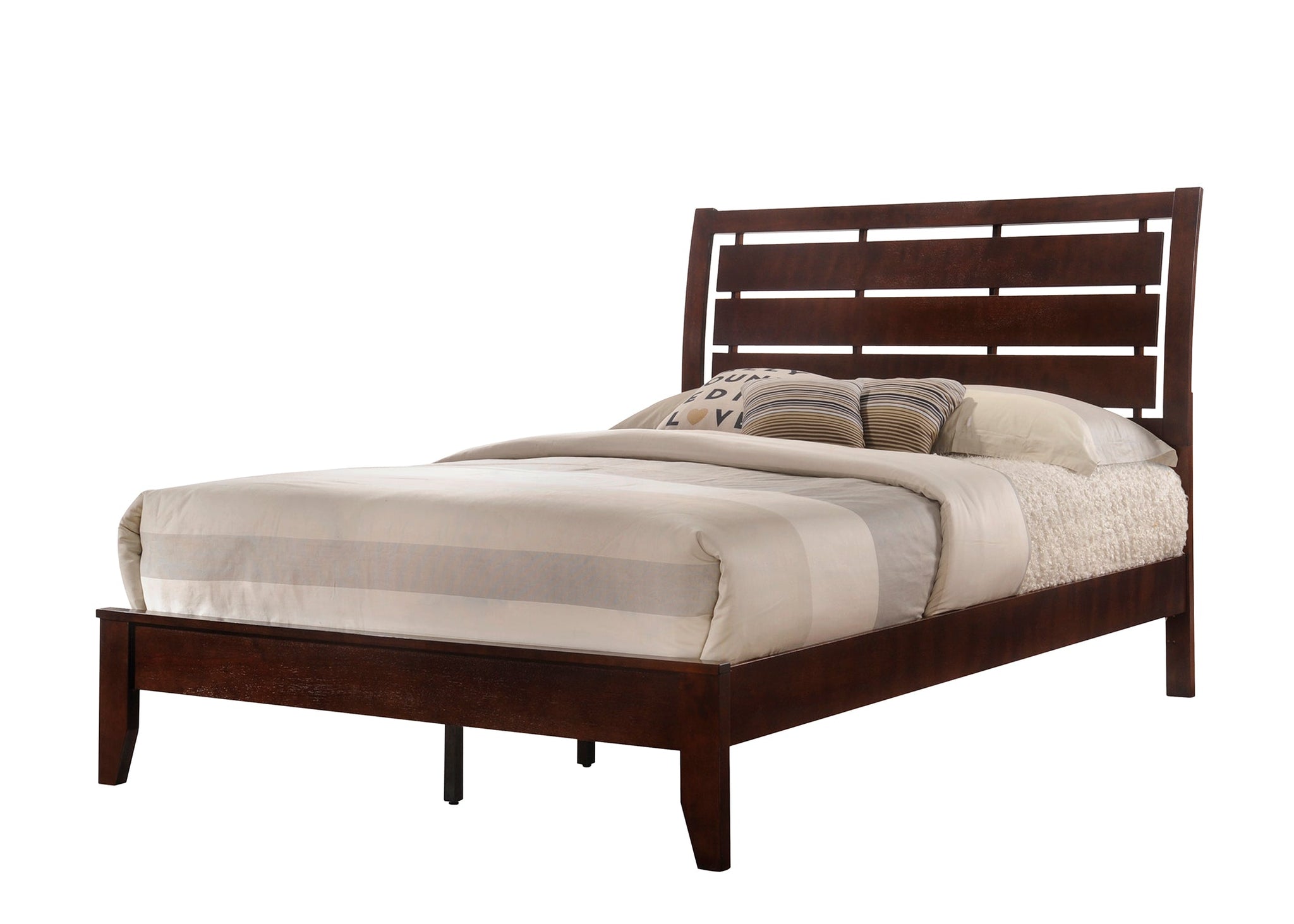 Evan Cherry Panel Bedroom Set | B4700 – Harwin Furniture