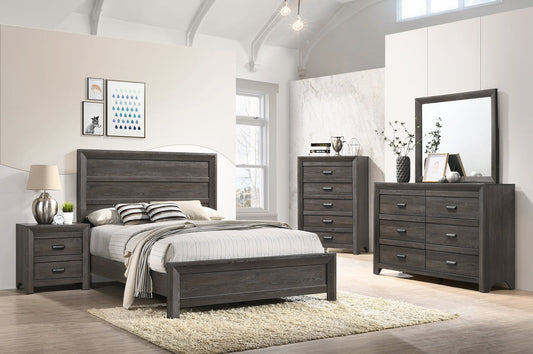 Adalaide Brown Panel Bedroom Set| B6700