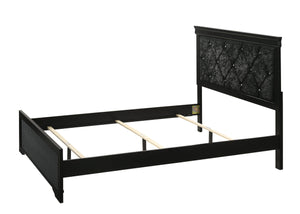Amalia Black Panel Bedroom Set |B6918