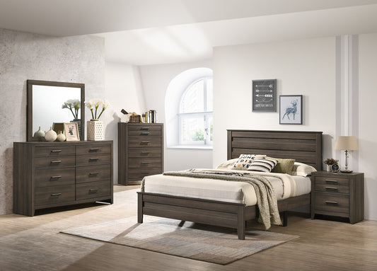 Marley Brown Panel Bedroom Set B6940