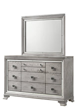 Load image into Gallery viewer, Vail  Led Gray Upholstered Panel Bedroom Set |B7200