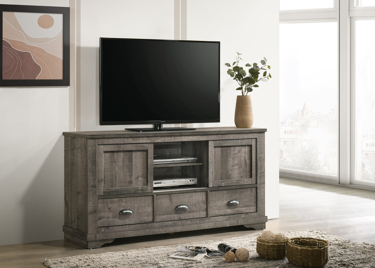 Coralee Grey 63inch Tv Stand B8100