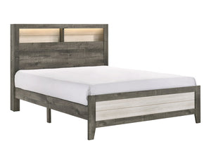 Rhett Rustik Grey Platform Bedroom Set B8170