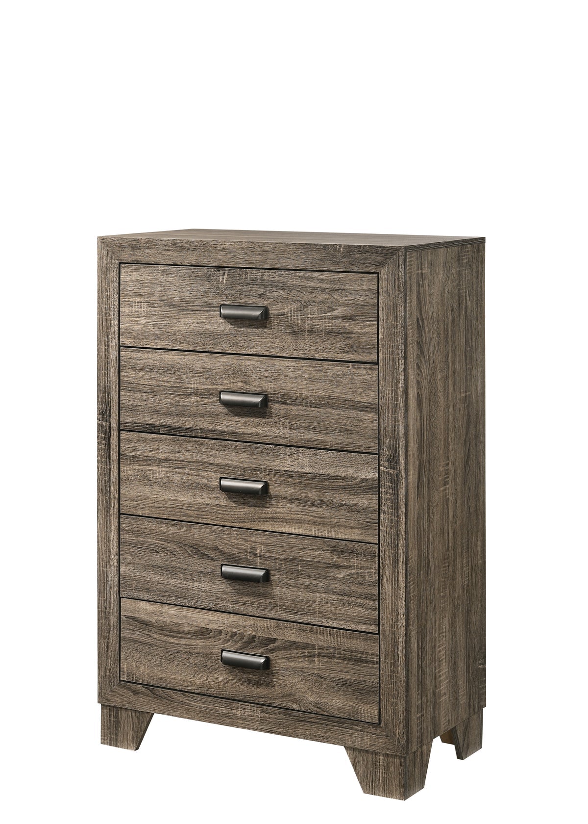 Millie  Brown Gray Panel Bedroom Set  | B9205 - Harwin Furniture