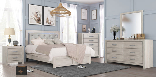 Jaylen Cream LED Panel Bedroom Set B9270