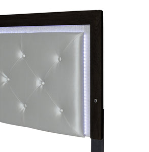 Jaylen Black LED Panel Bedroom Set B9280