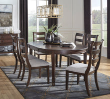 Load image into Gallery viewer, Adinton Reddish Brown 5pc Dining Room Set | D677