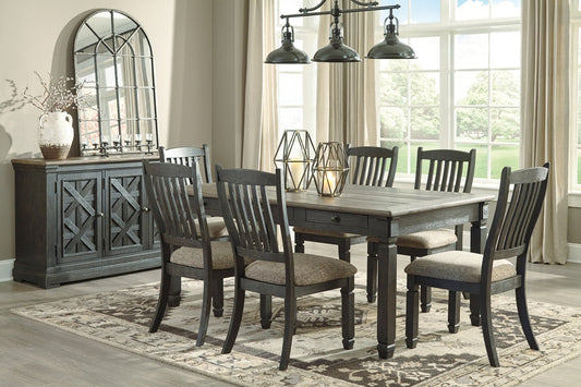 Tyler Creek Black/Gray 5pc Dining Room Set D736