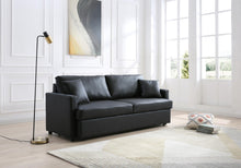Load image into Gallery viewer, Rebecca Black Sofa with Pull-Out Bed, RB3026