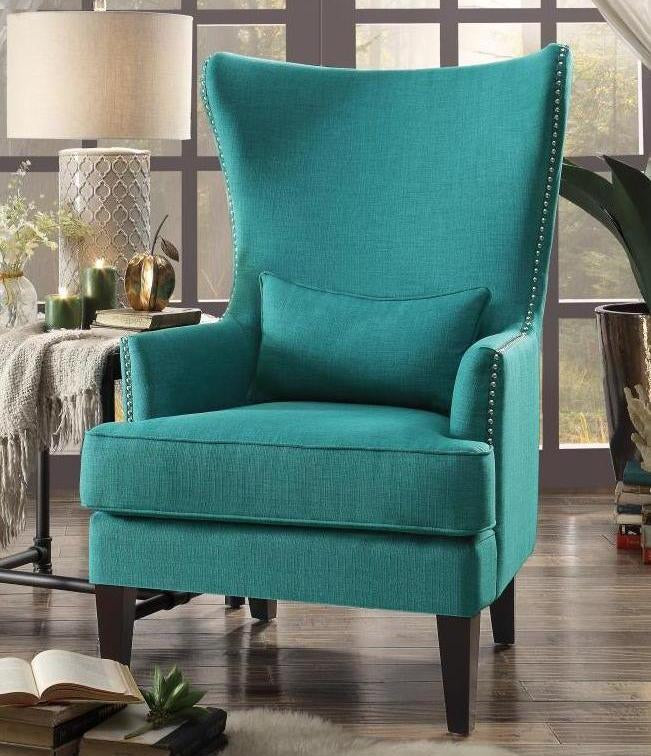Avina Teal Accent Chair 1296
