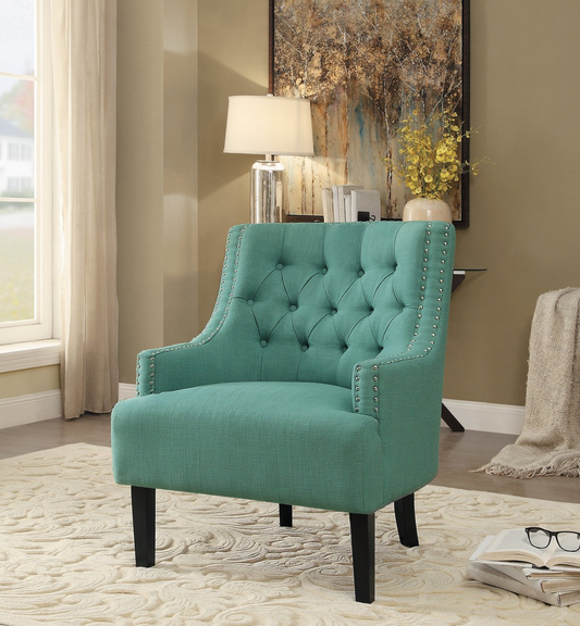 Charisma Teal Accent Chair 1194