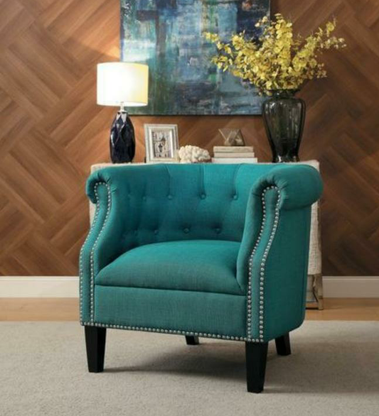 Karlock Teal Accent Chair 1220