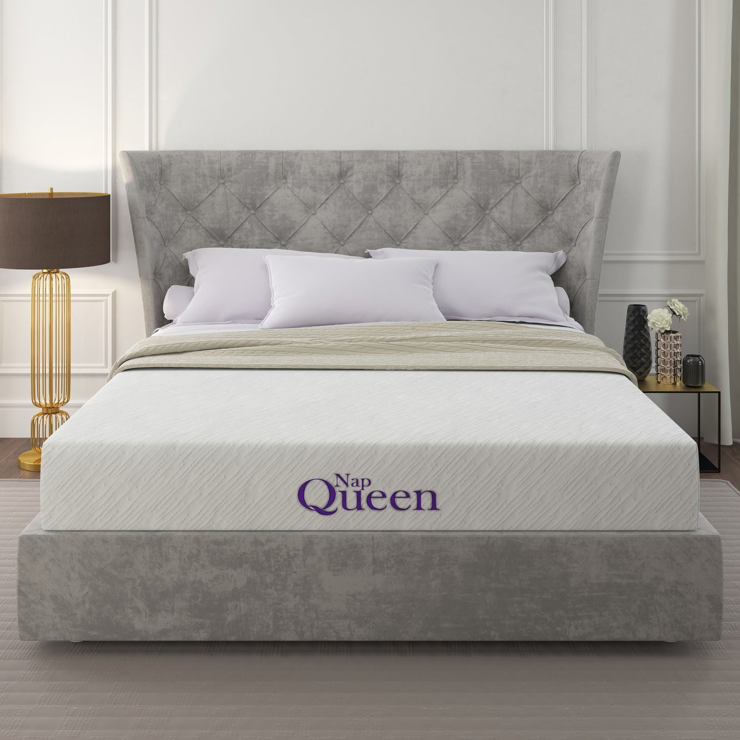 Elizabeth 10" Full Gel Memory Foam Mattress (MEDIUM FIRM)