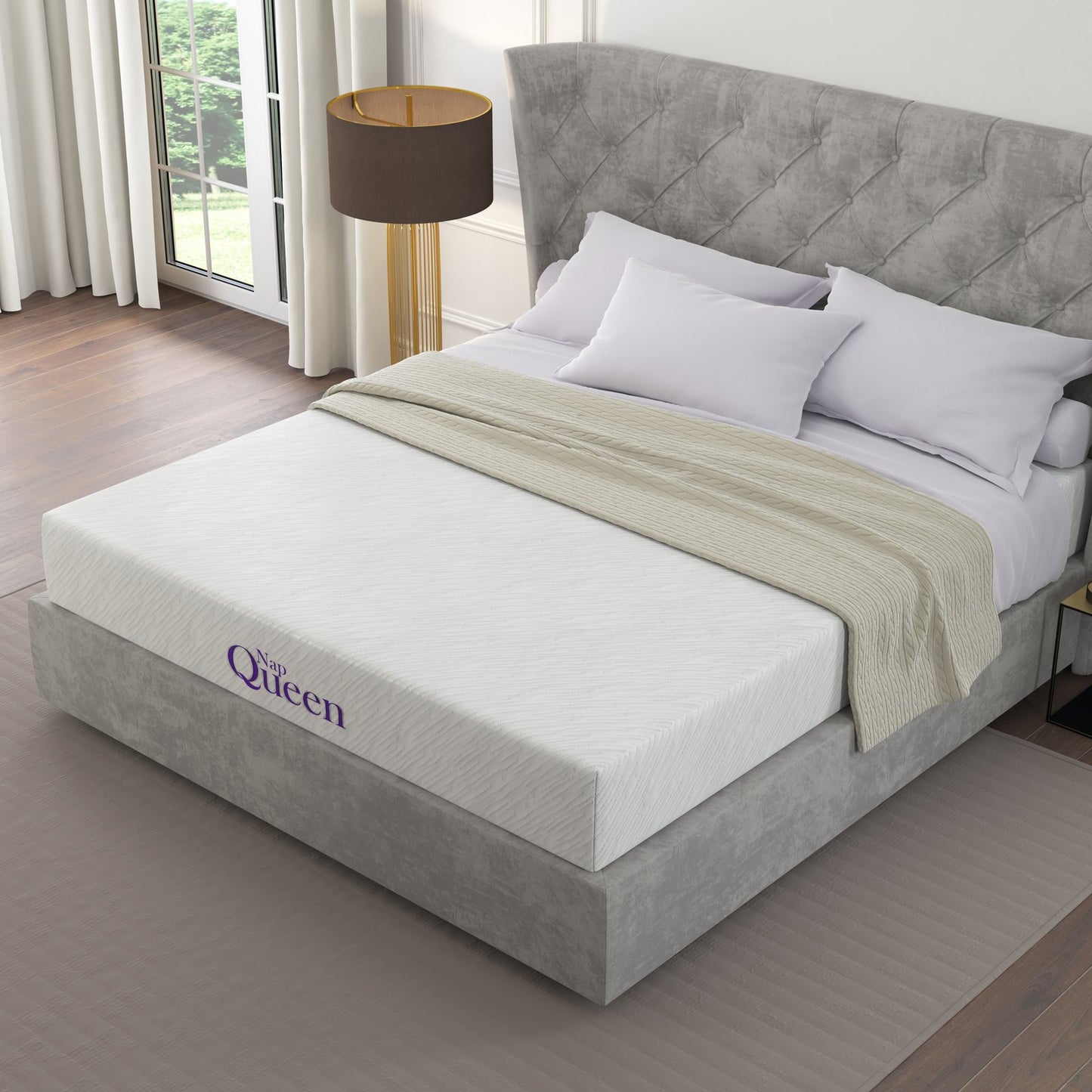 Elizabeth 10" Full Gel Memory Foam Mattress (MEDIUM FIRM)