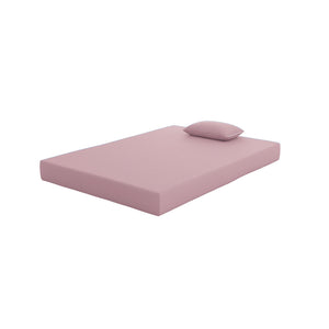 iKidz 7" Pink Memory Foam Full Mattress In A Box and Pillow