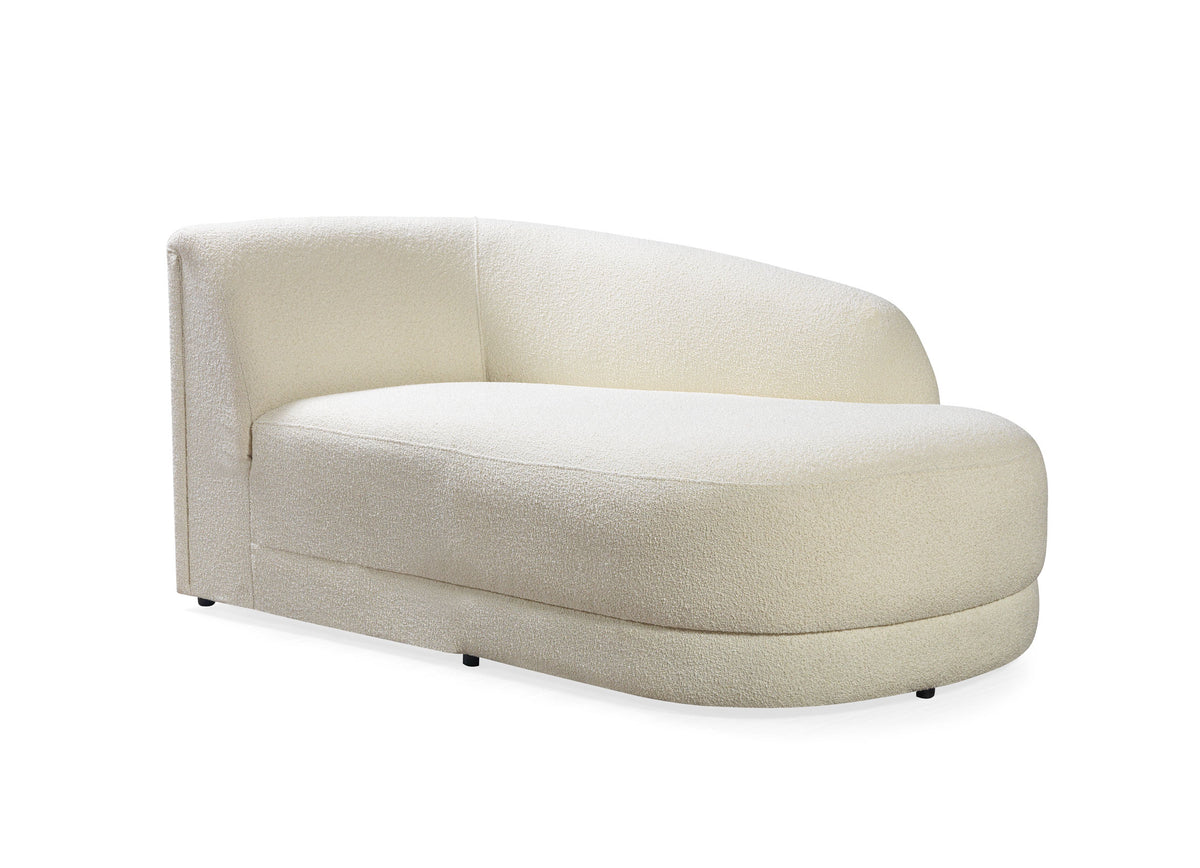 Bella Ivory Boucle Raf Sectional