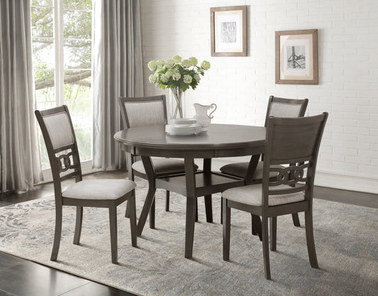 Mia Gray 5pc Dining Room Set  SH1155